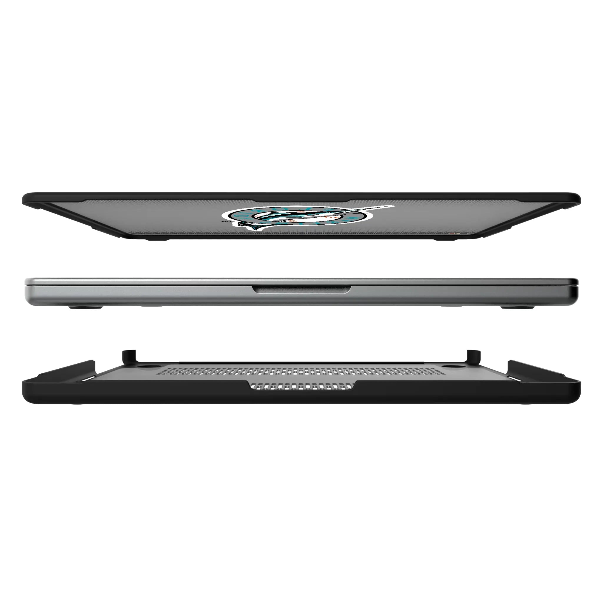 Miami Marlins 1993-2011 - Cooperstown Collection Linen Laptop Case for Apple MacBook