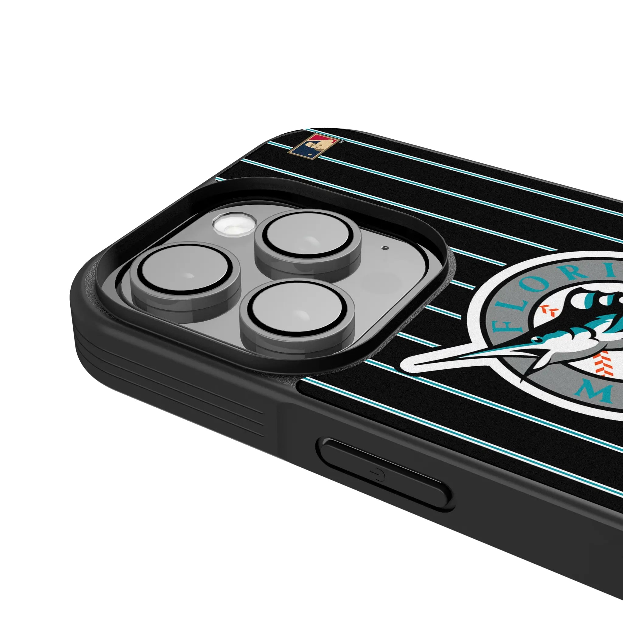 Miami Marlins 1993-2011 - Cooperstown Collection Pinstripe Bump Phone Case