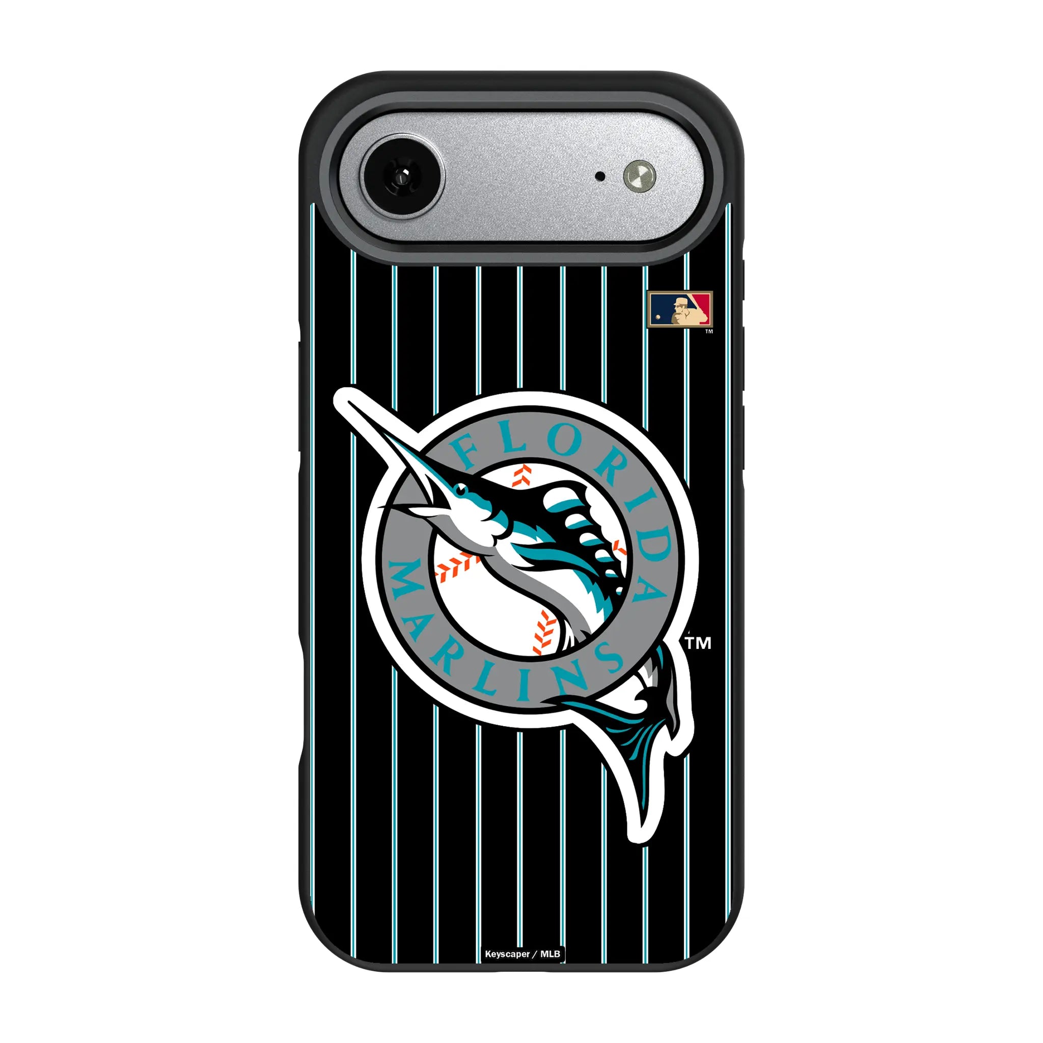 Miami Marlins 1993-2011 - Cooperstown Collection Pinstripe Bump Phone Case