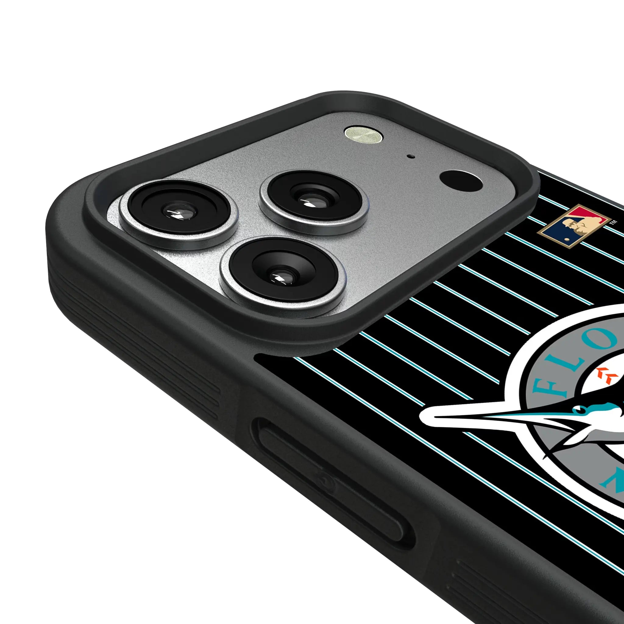 Miami Marlins 1993-2011 - Cooperstown Collection Pinstripe Bump Phone Case