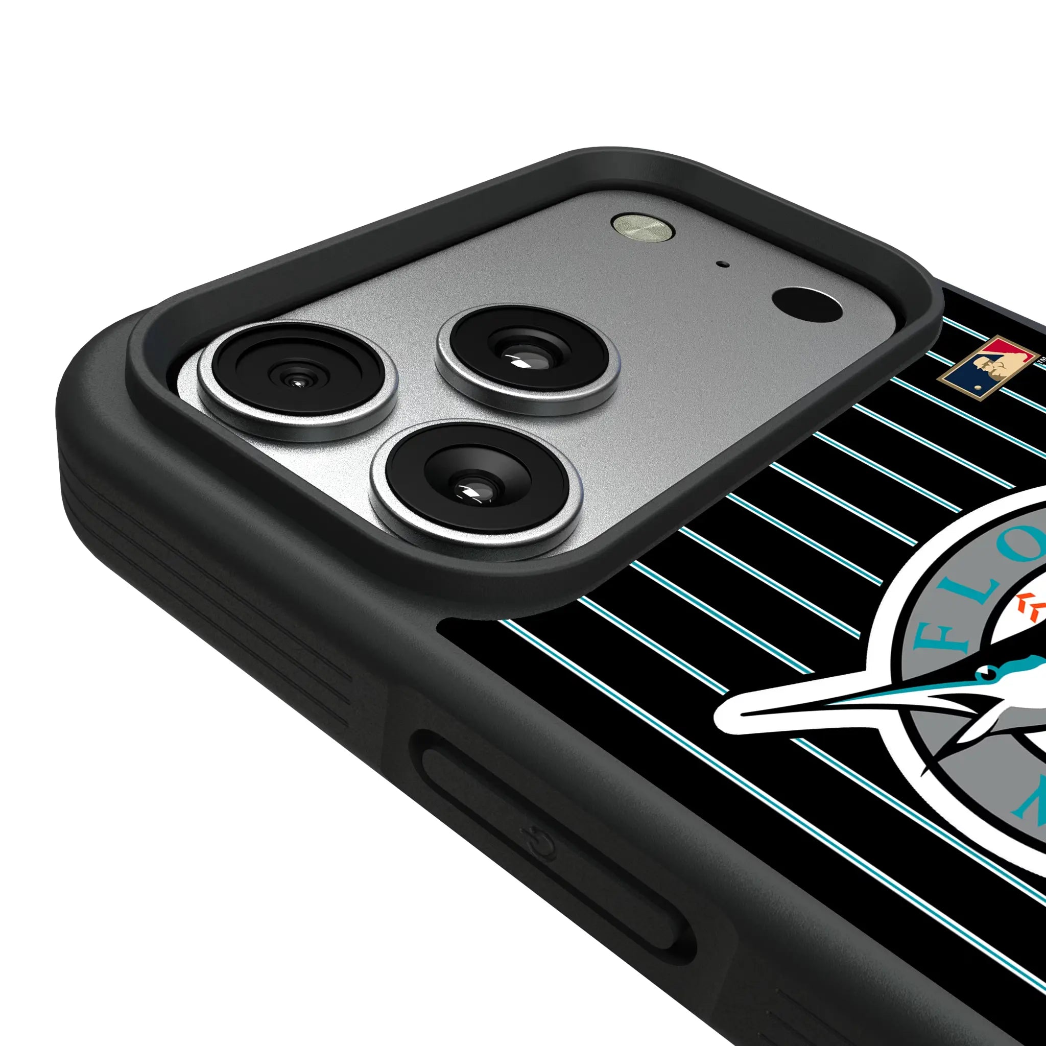Miami Marlins 1993-2011 - Cooperstown Collection Pinstripe Bump Phone Case