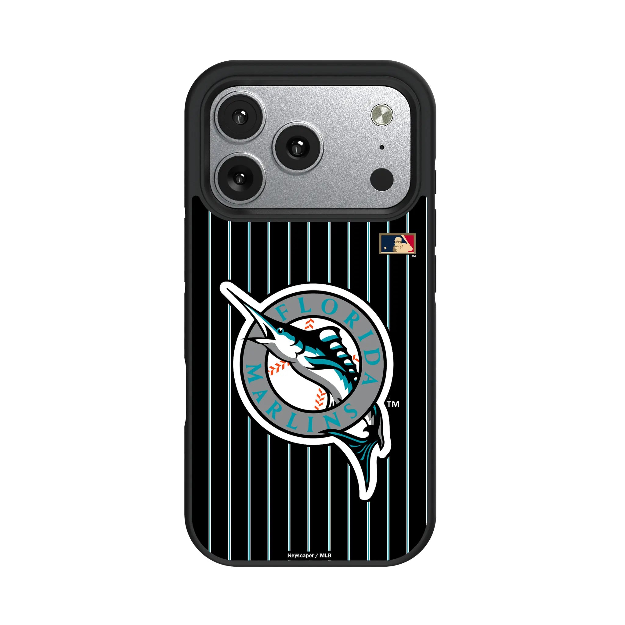 Miami Marlins 1993-2011 - Cooperstown Collection Pinstripe Bump Phone Case