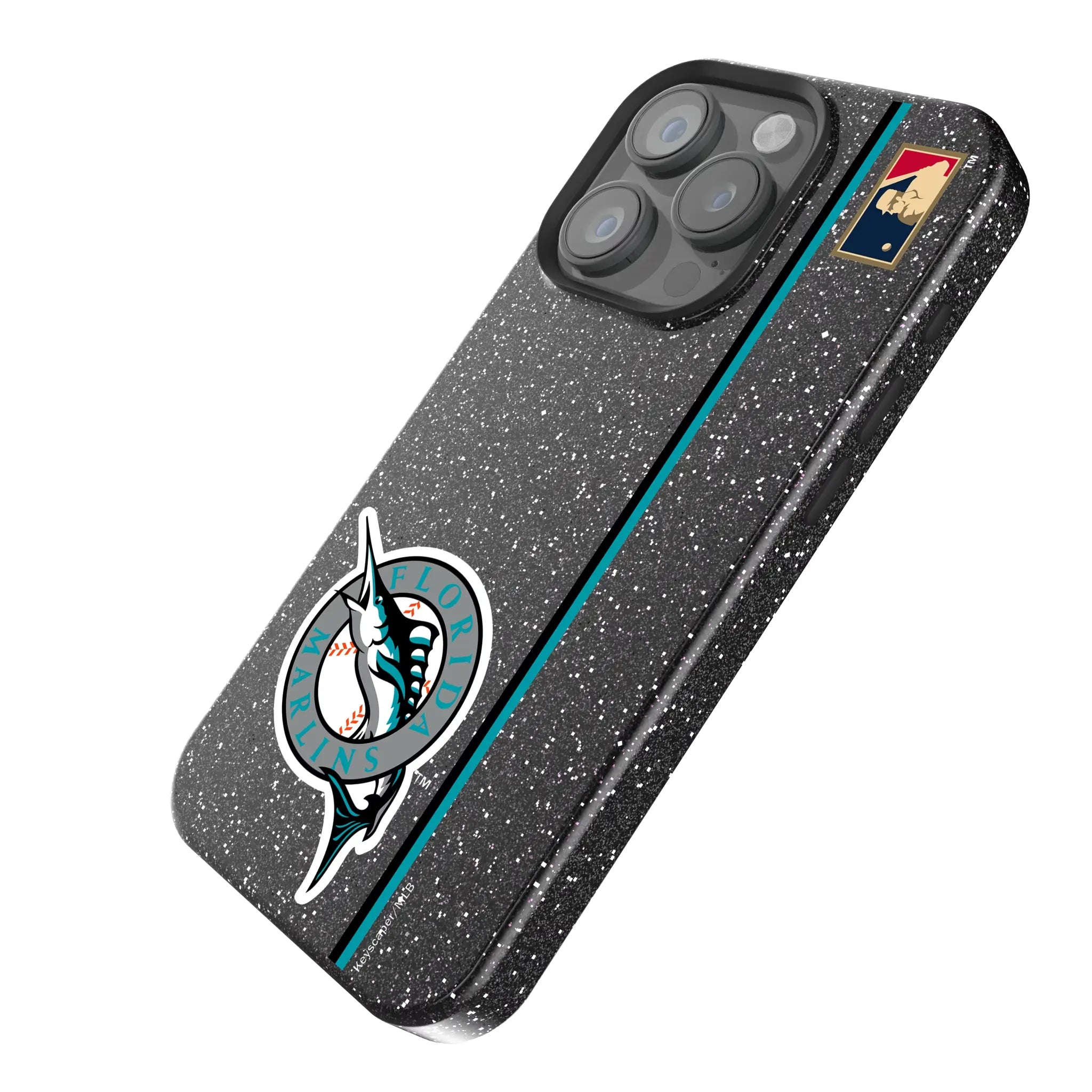 Miami Marlins 1993-2011 - Cooperstown Collection Sidebar Bling Phone Case