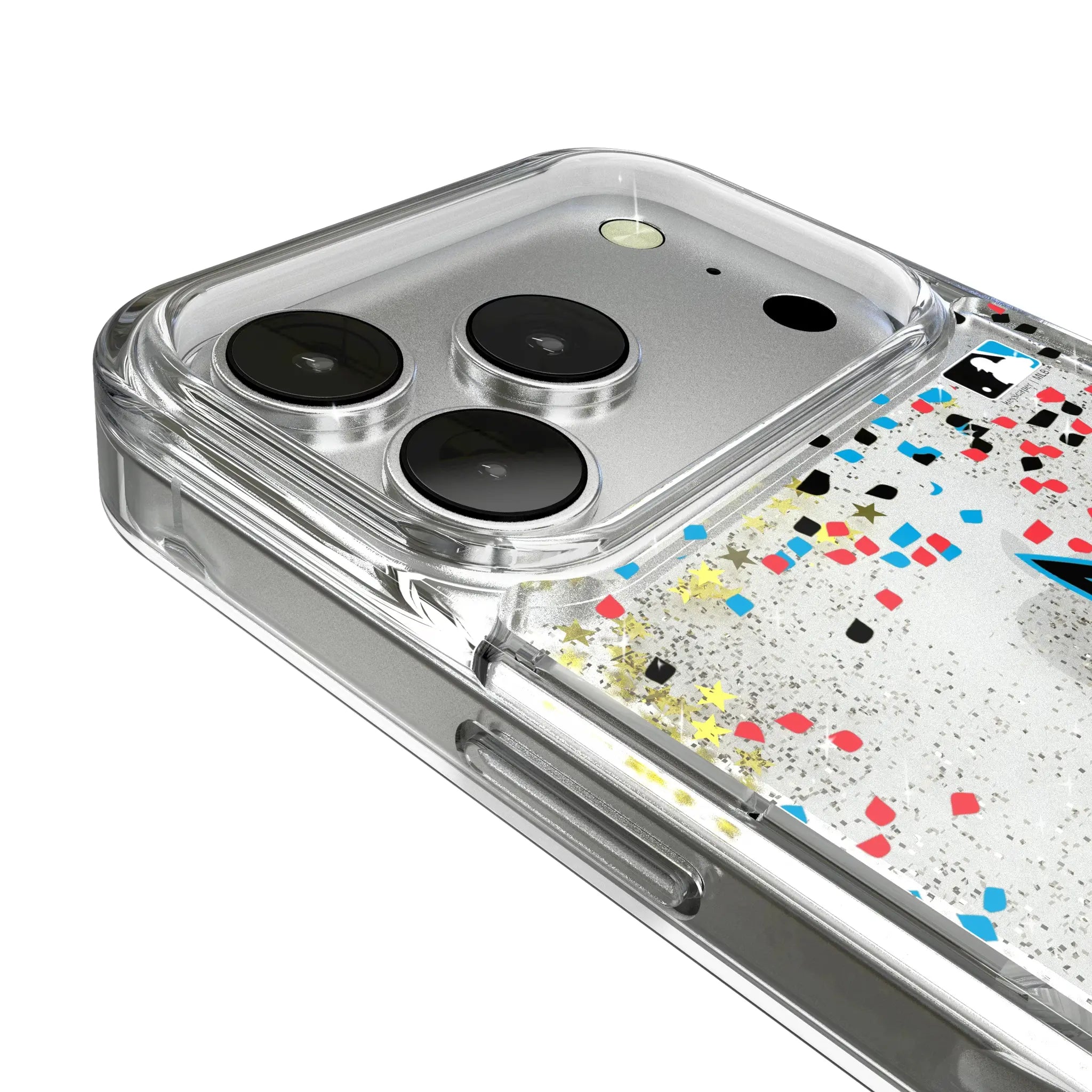 Miami Marlins Confetti Glitter Phone Case