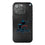 Miami Marlins Linen Bling Phone Case for Apple iPhone