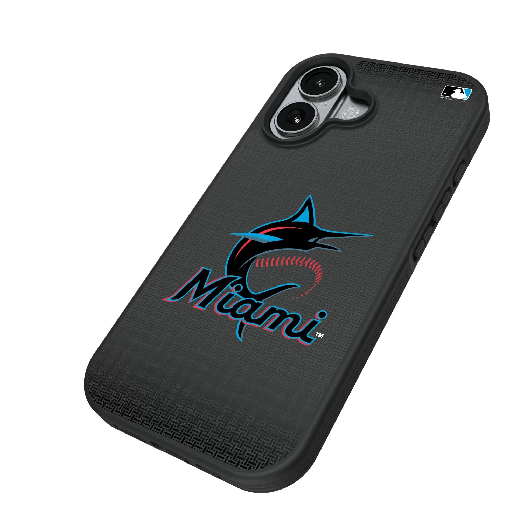 Miami Marlins Linen Bump Phone Case