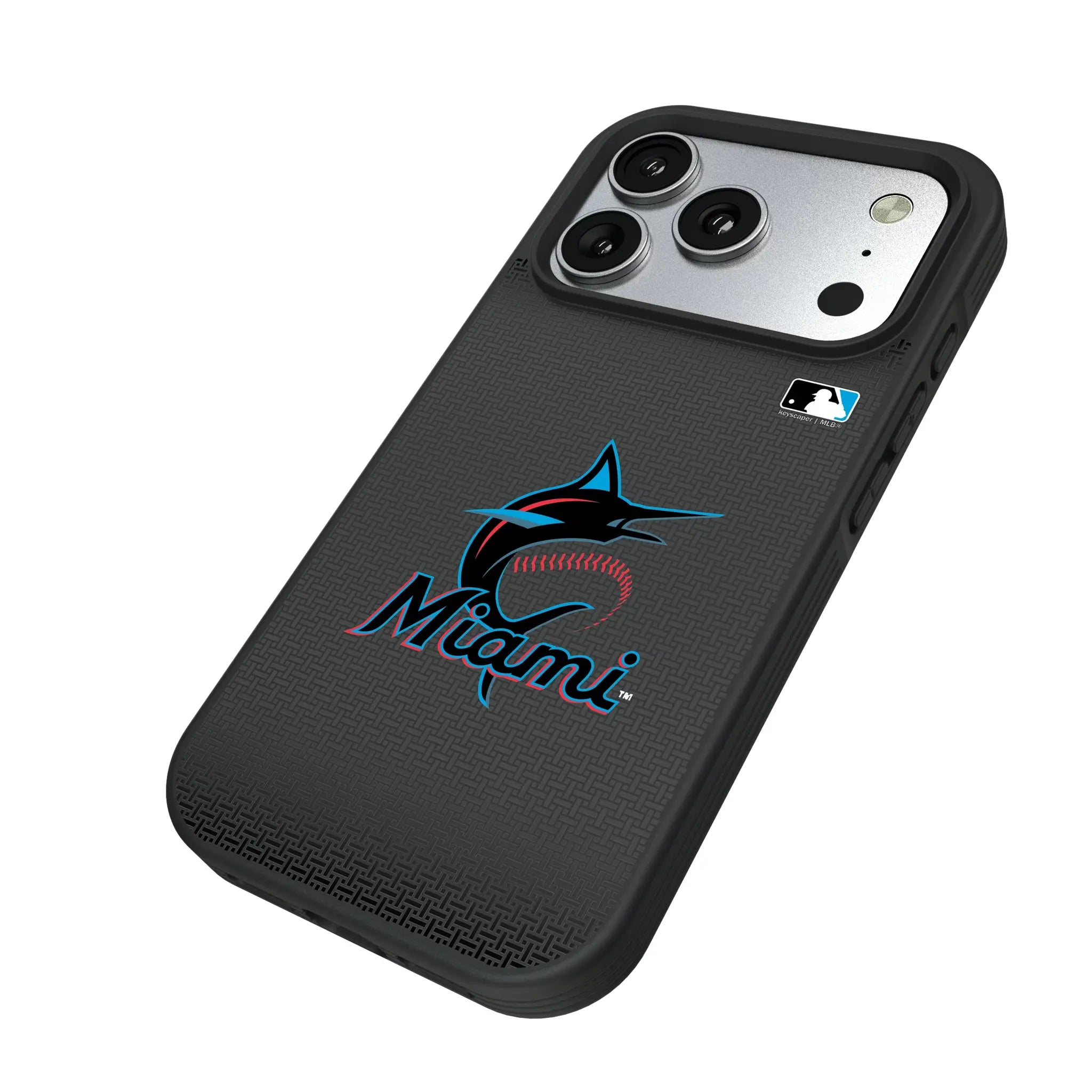 Miami Marlins Linen Bump Phone Case
