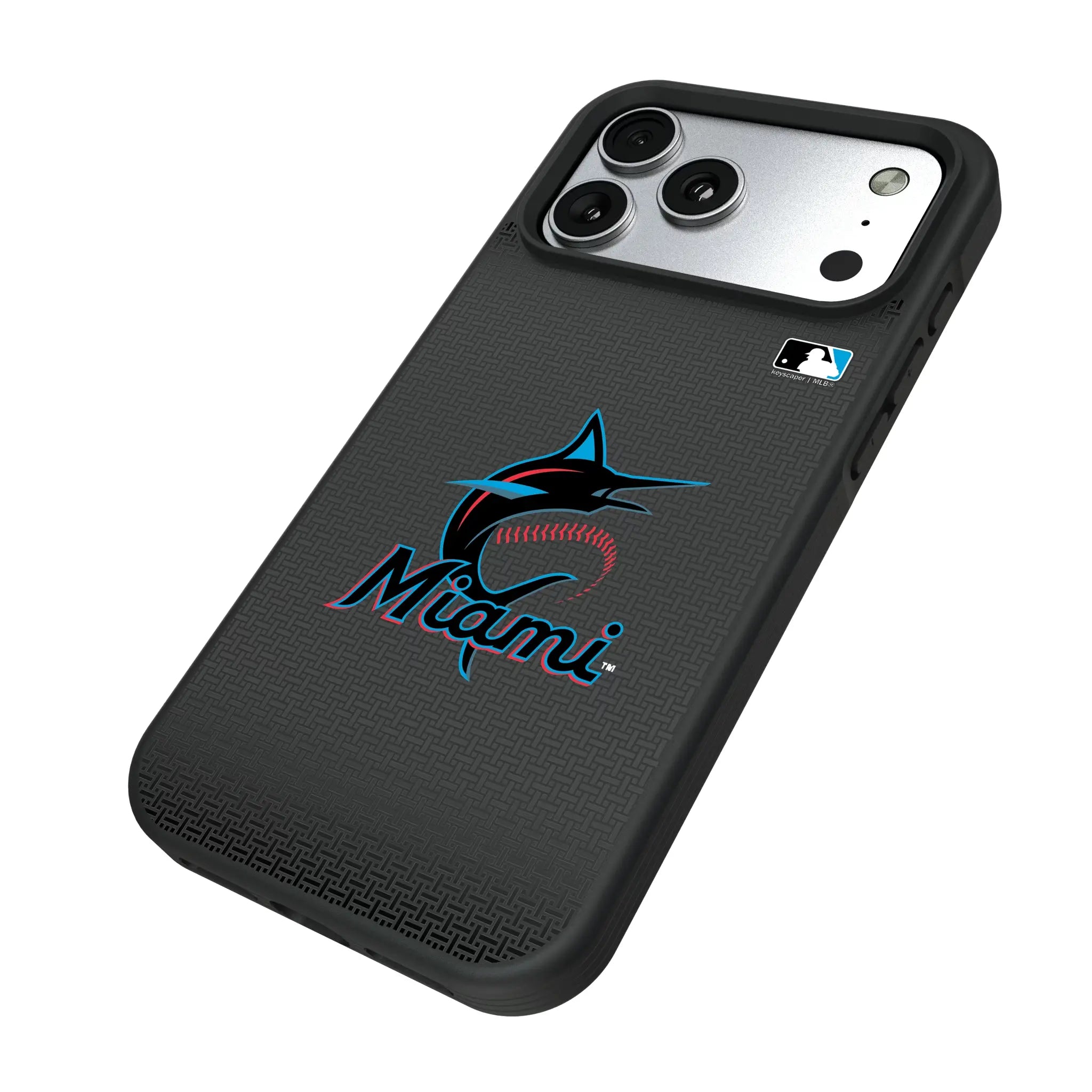 Miami Marlins Linen Bump Phone Case
