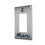 Miami Marlins Linen Hidden-Screw Light Switch Plate