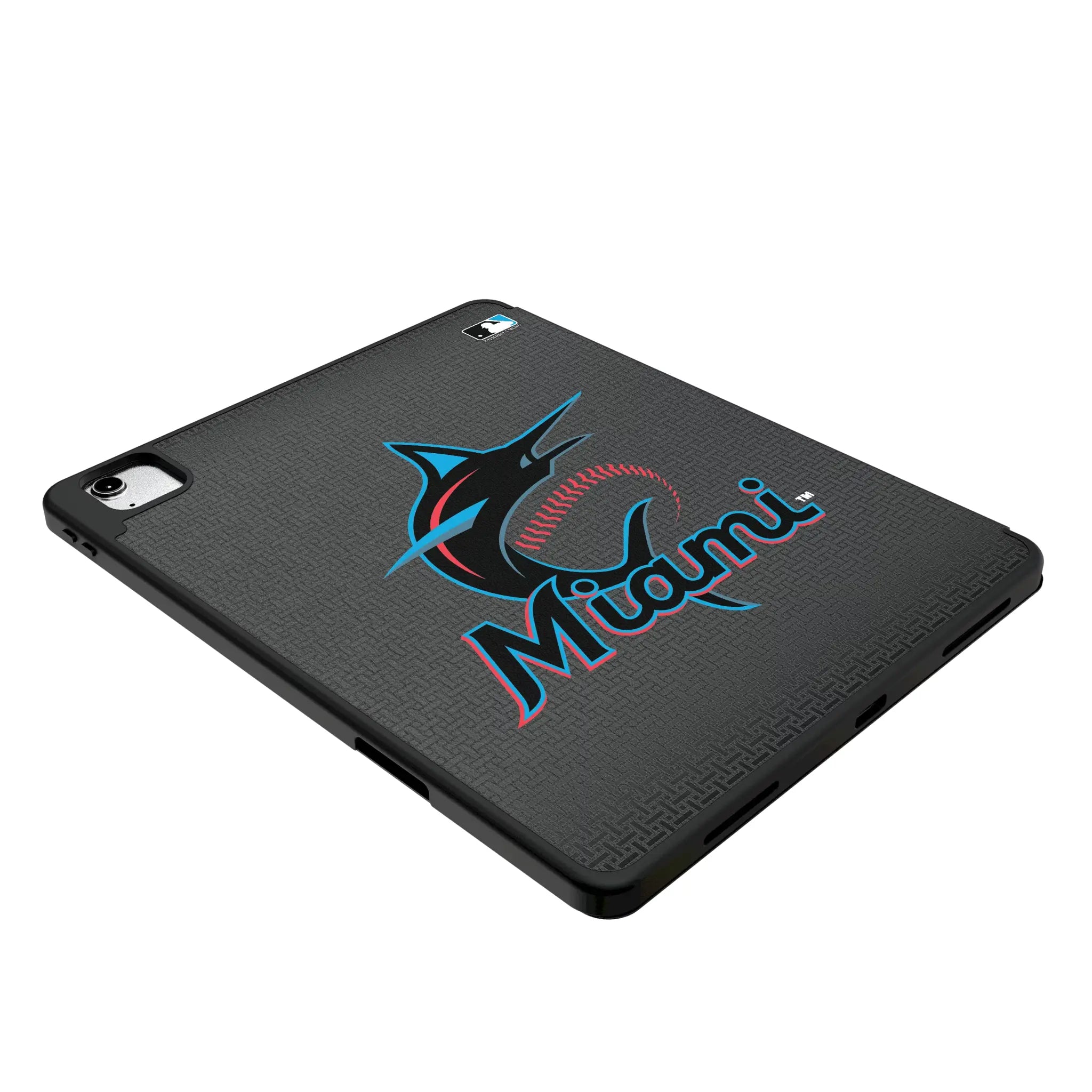 Miami Marlins Linen Tablet Case for Apple iPad