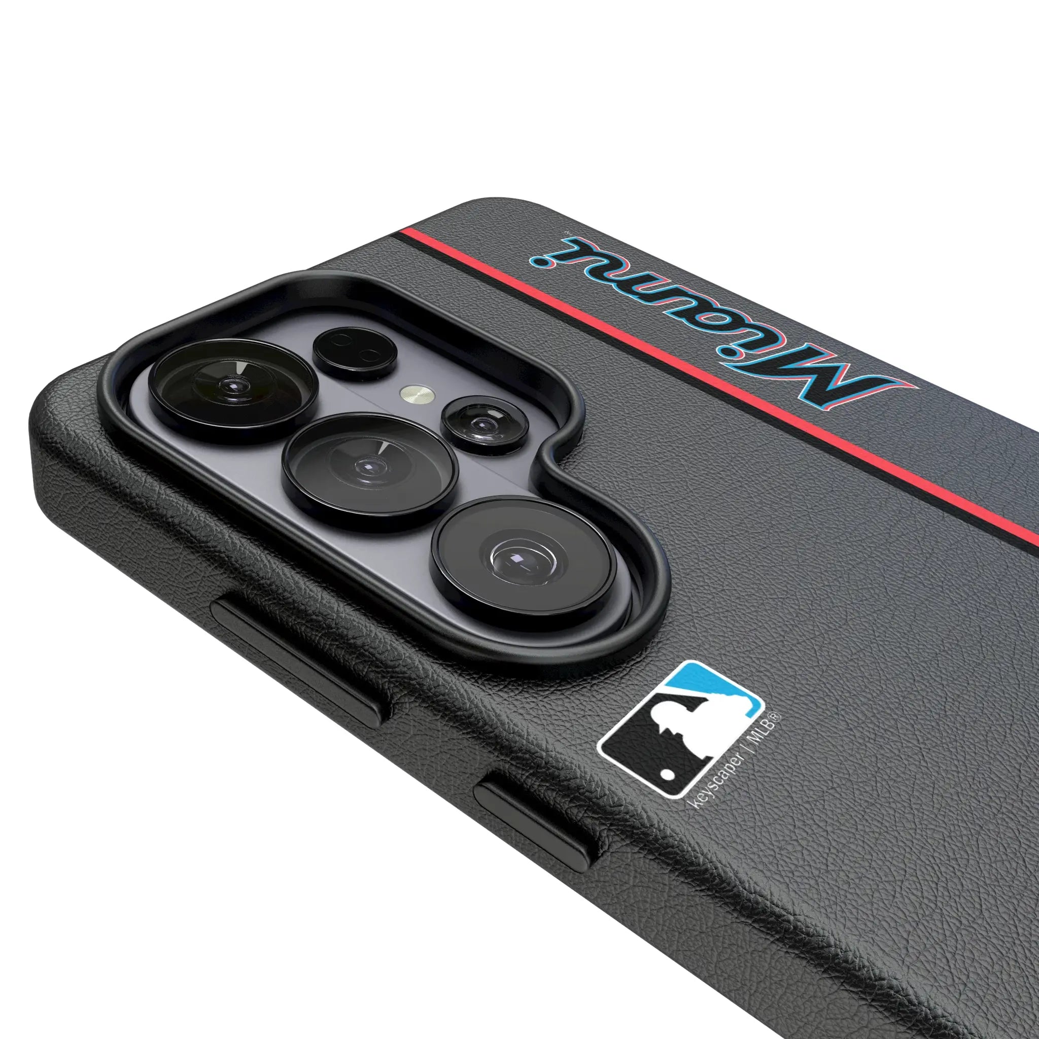 Miami Marlins Sidebar MagSafe Compatible Phone Case for Samsung Galaxy