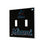 Miami Marlins Solid Hidden-Screw Light Switch Plate