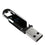 Miami Marlins Solid USB 32GB Clip Style Flash Drive