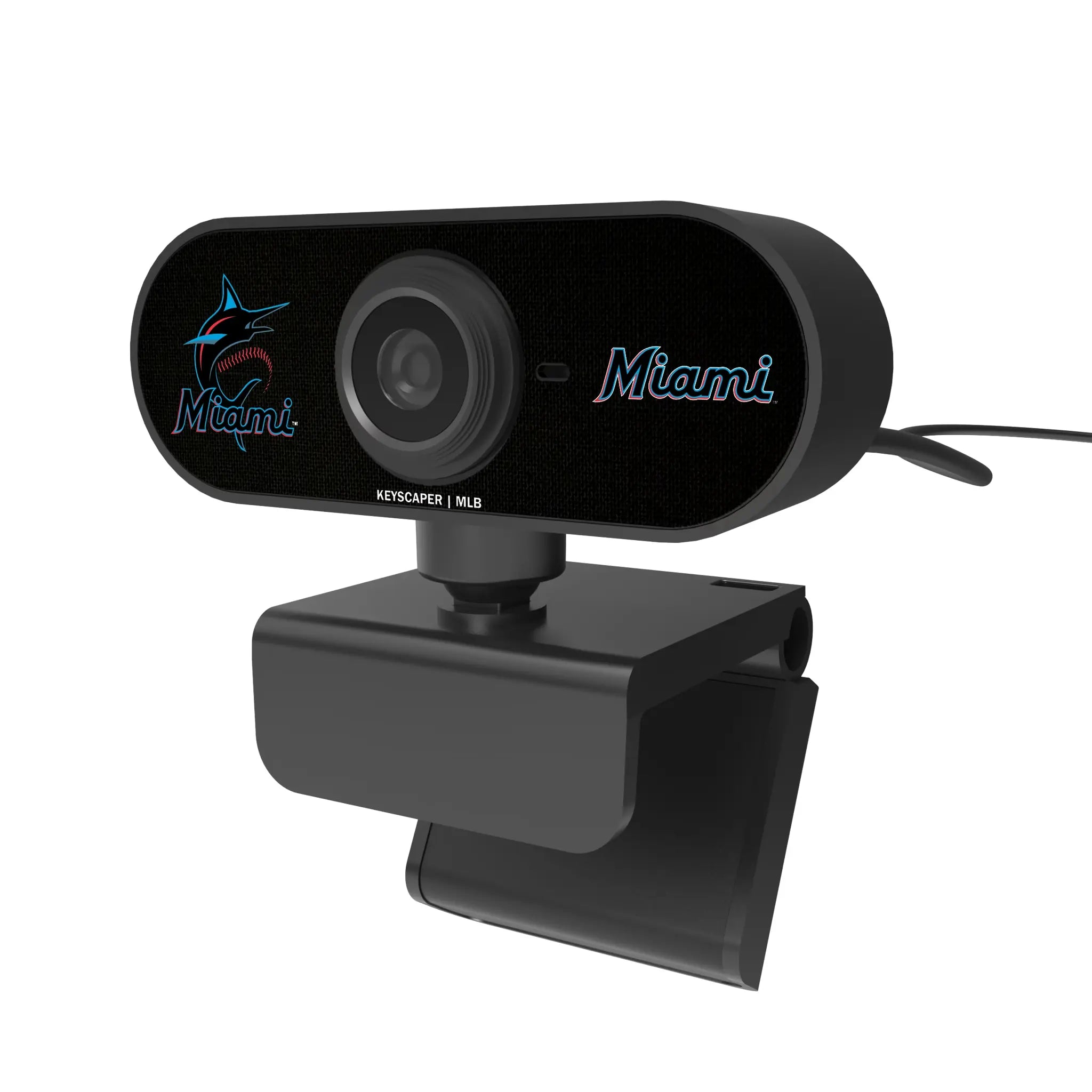 Miami Marlins Solid Webcam