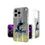 Miami Marlins Text Backdrop Glitter Phone Case