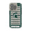 Michigan State University Spartans Field Clear Phone Case for Apple iPhone