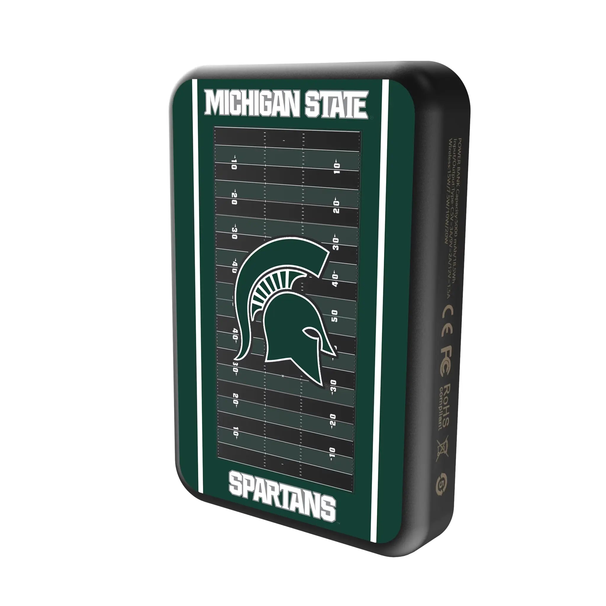 Michigan State University Spartans Field Wireless Mag Power Bank