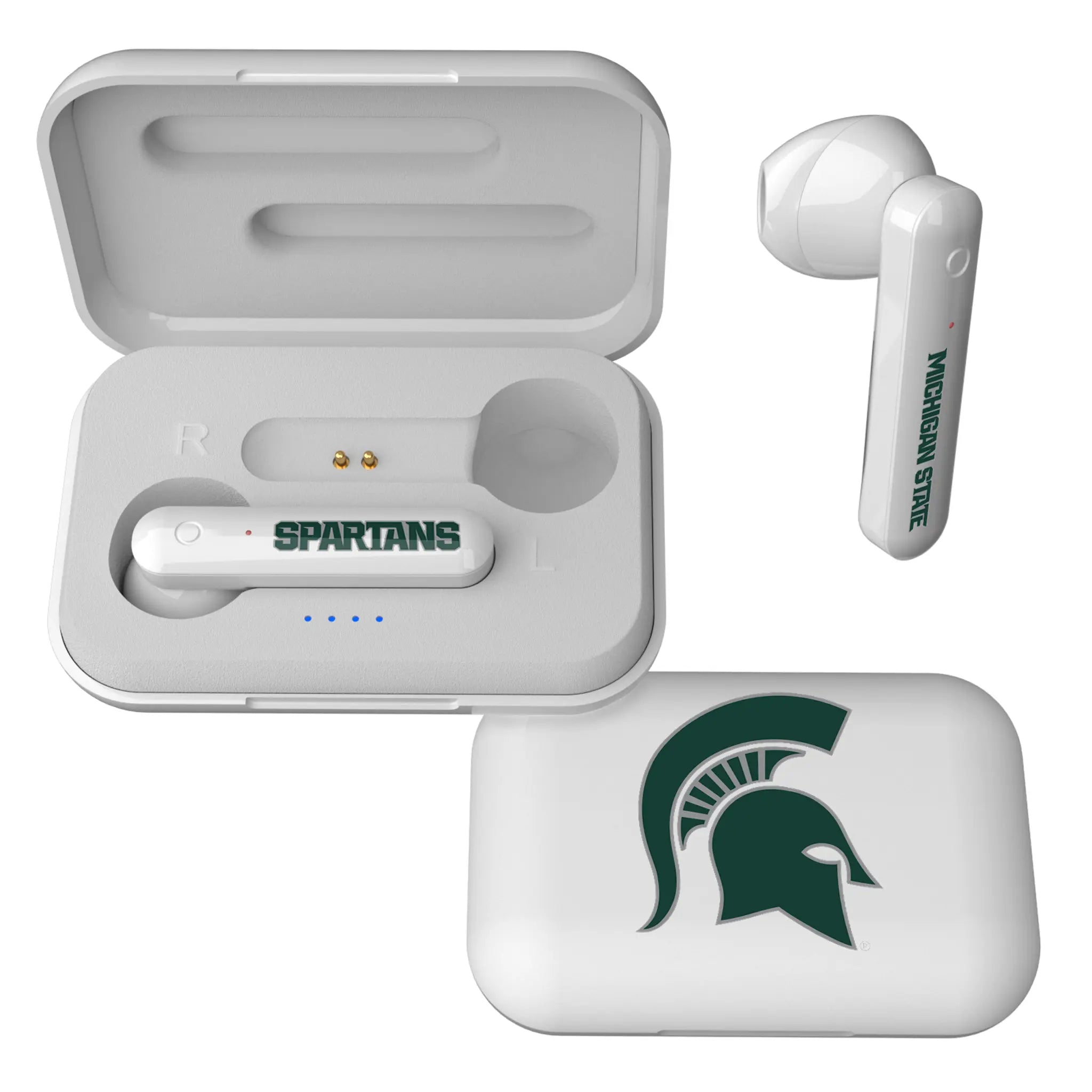 Michigan State University Spartans Insignia Wireless TWS Earbuds