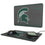 Michigan State University Spartans Linen 15-Watt Wireless Charger and Mouse Pad