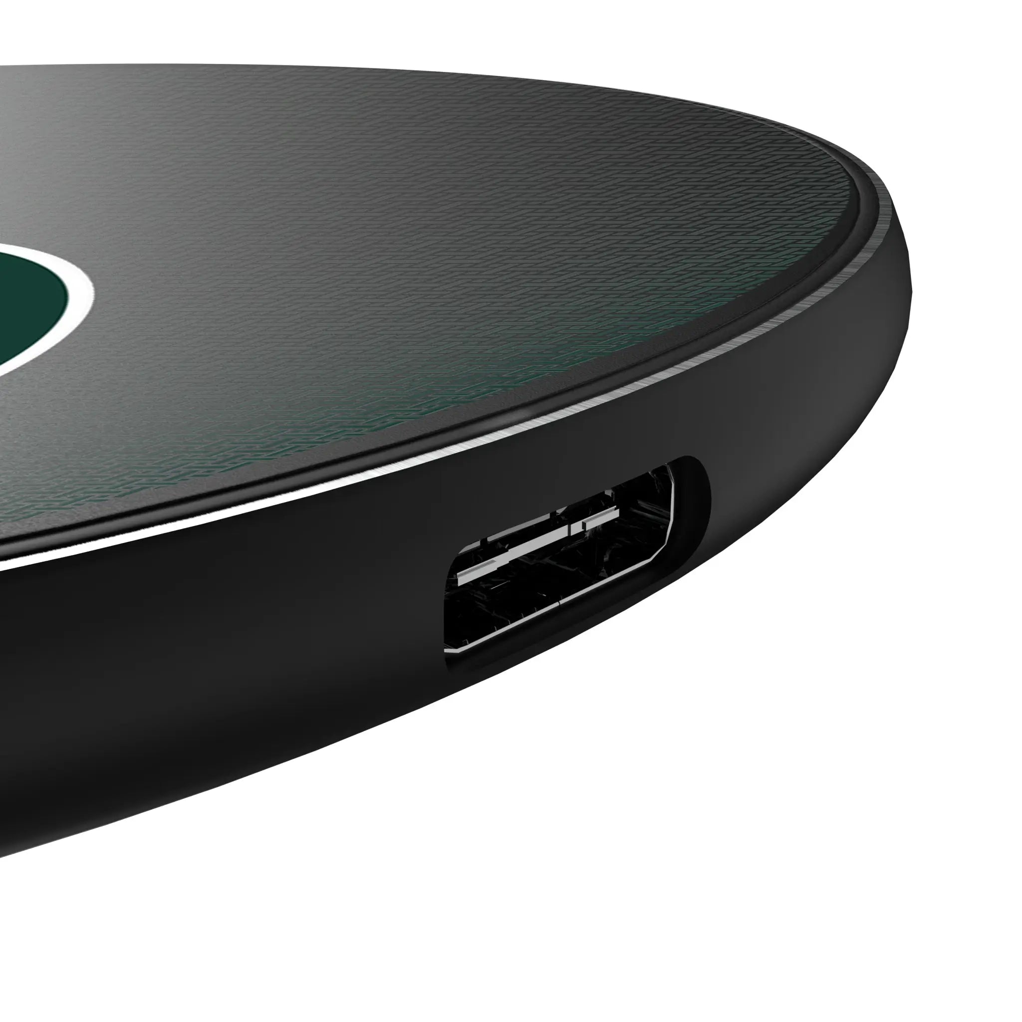 Michigan State University Spartans Linen 15-Watt Wireless Charger