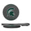Michigan State University Spartans Linen 15-Watt Wireless Charger