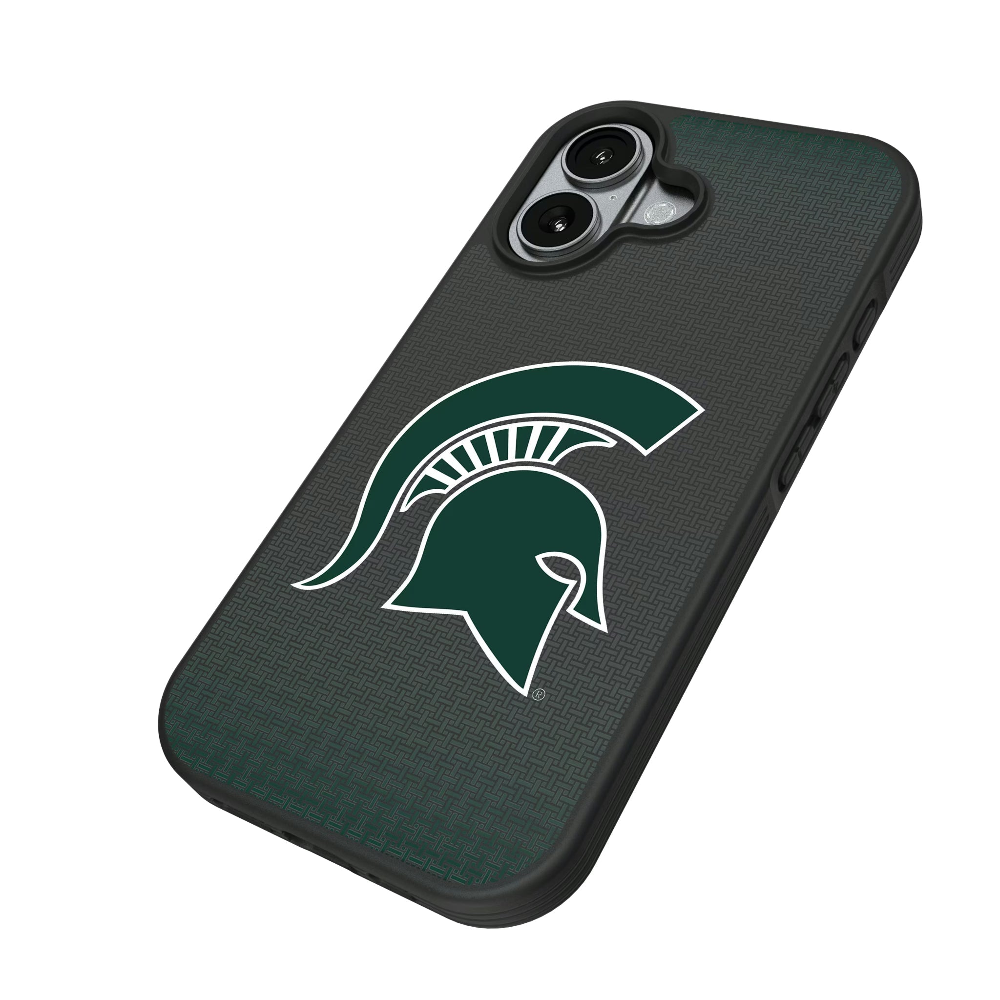 Michigan State University Spartans Linen Bump Phone Case - Sports Gifts, Sports Memorabilia, Sports Collectibles, Fan Shop