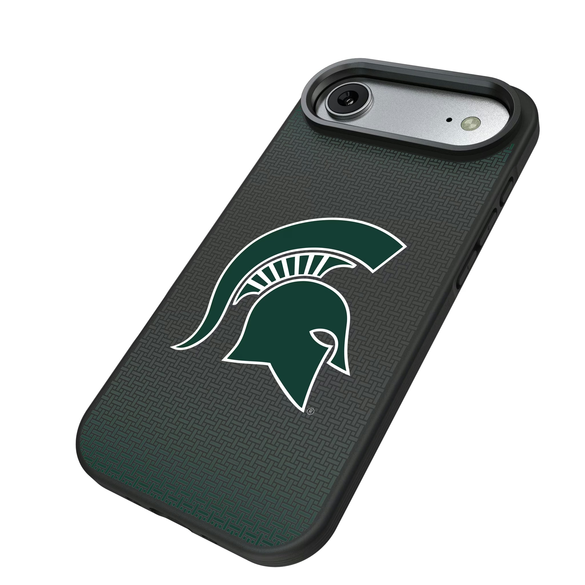 Michigan State University Spartans Linen Bump Phone Case - Sports Gifts, Sports Memorabilia, Sports Collectibles, Fan Shop