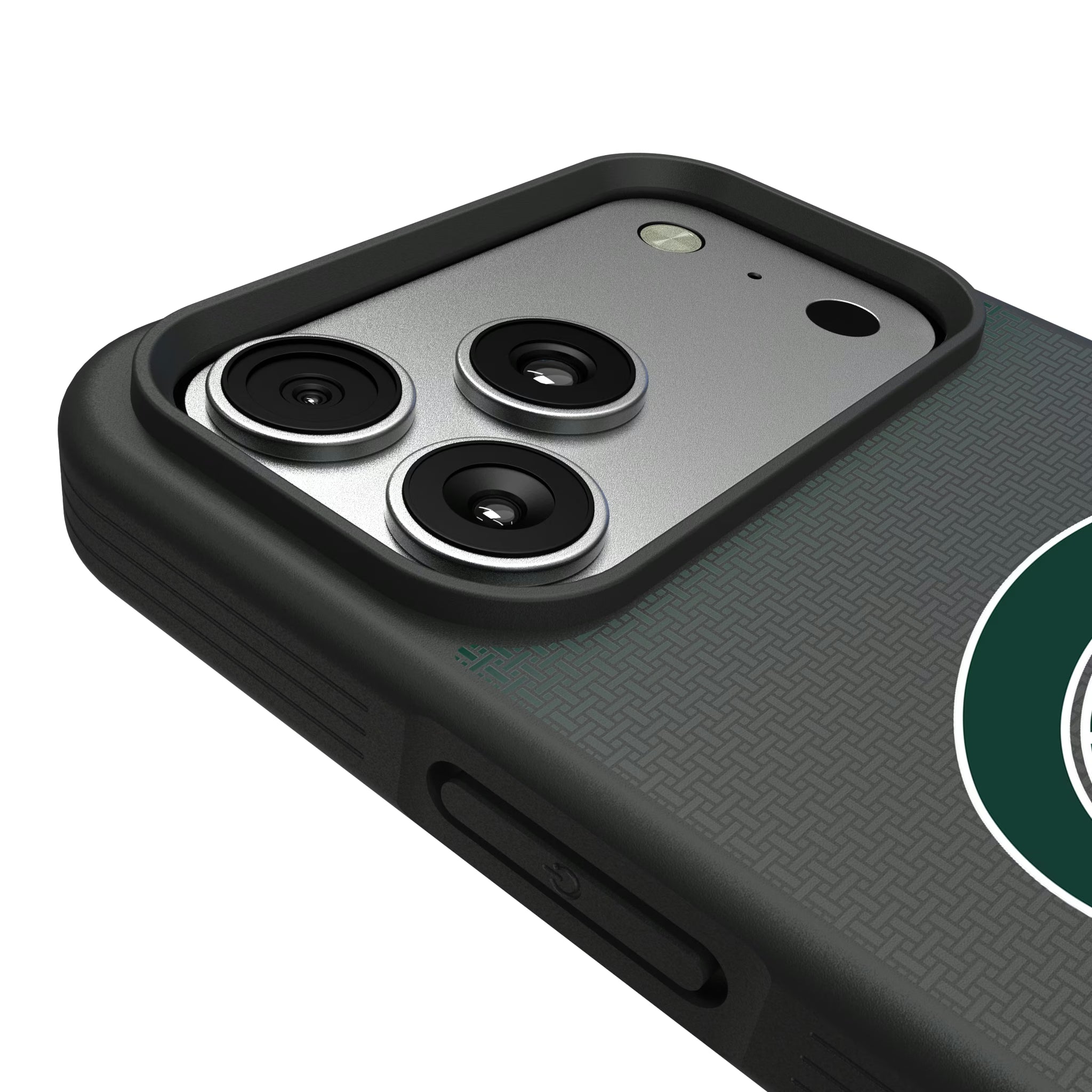 Michigan State University Spartans Linen Bump Phone Case - Sports Gifts, Sports Memorabilia, Sports Collectibles, Fan Shop