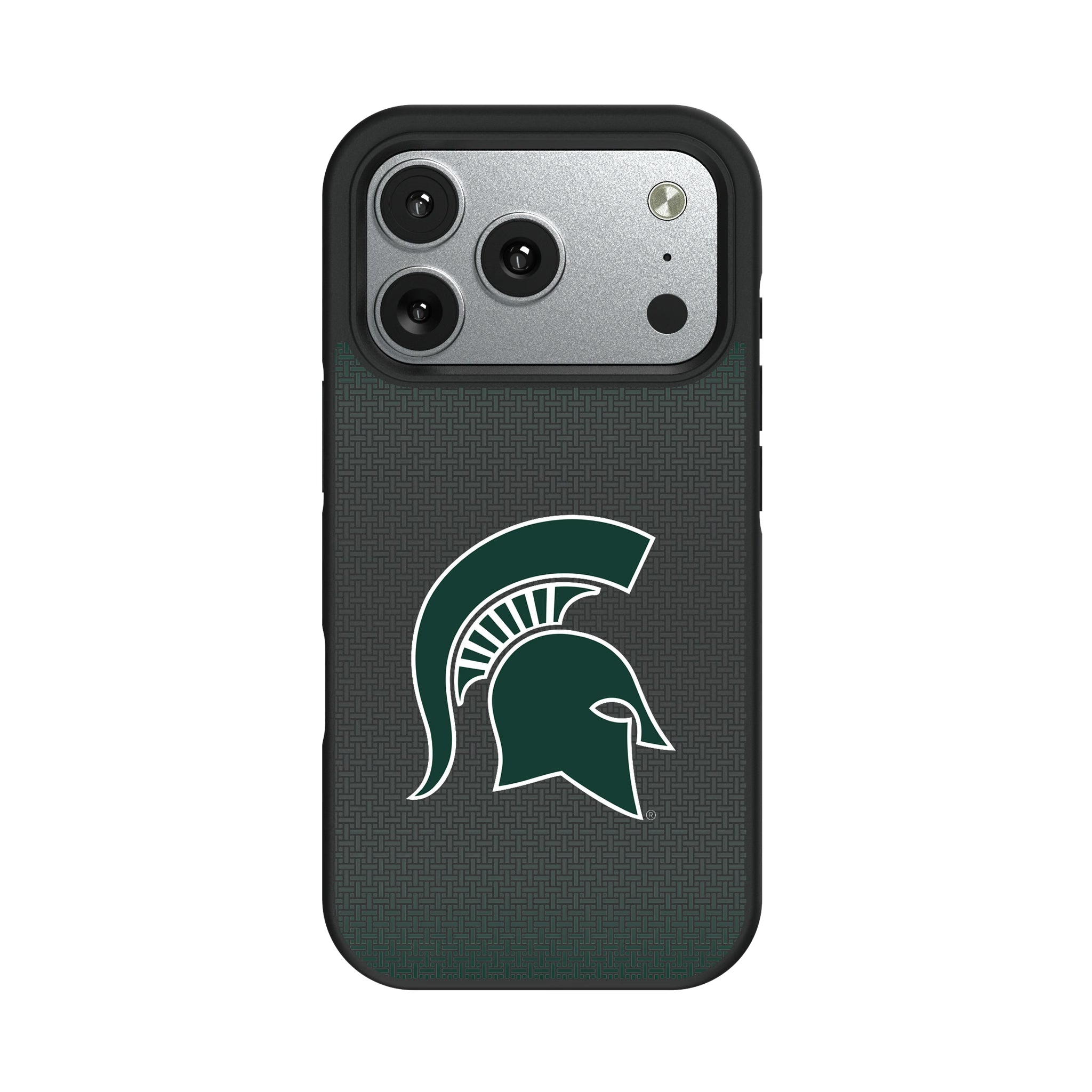 Michigan State University Spartans Linen Bump Phone Case - Sports Gifts, Sports Memorabilia, Sports Collectibles, Fan Shop