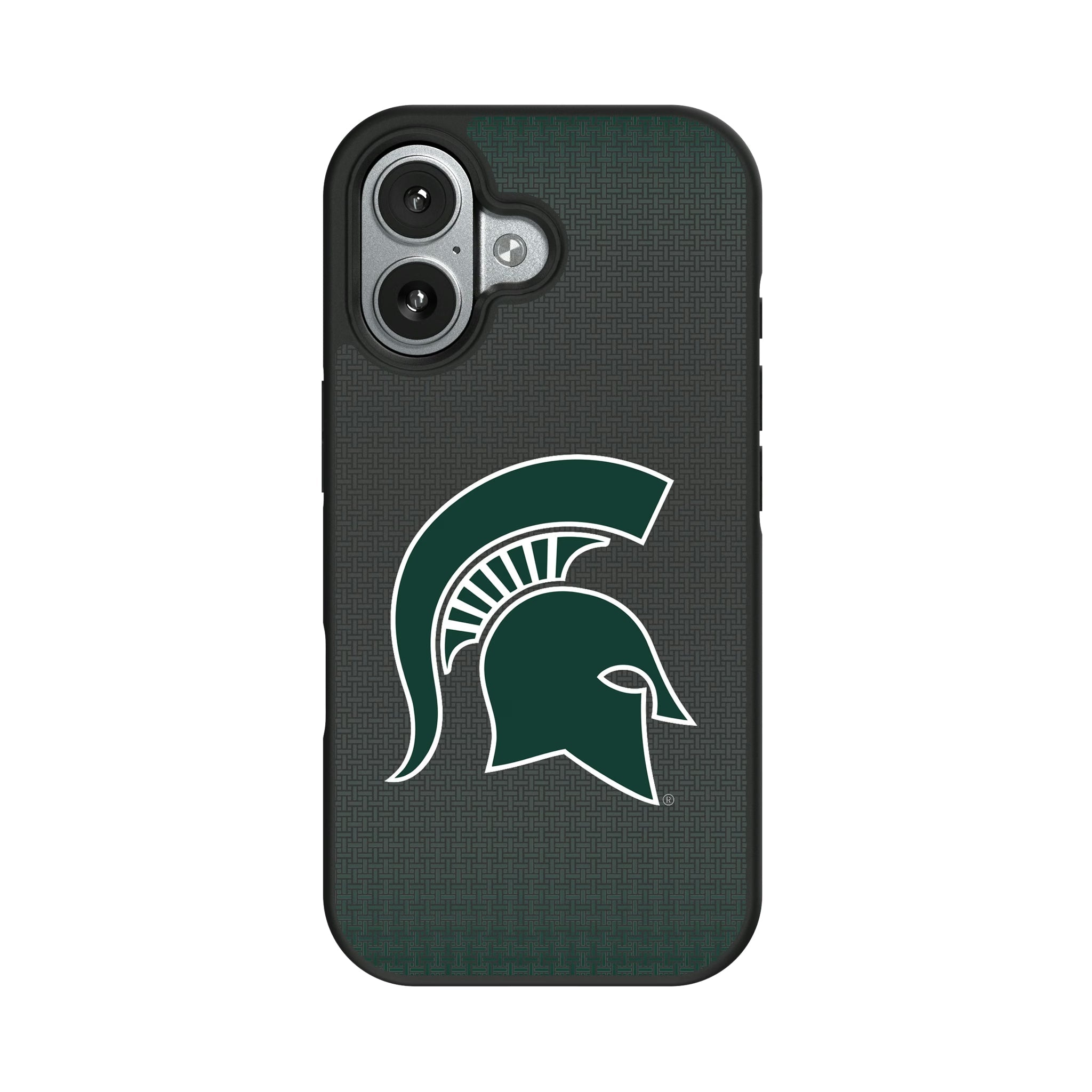 Michigan State University Spartans Linen Bump Phone Case - Sports Gifts, Sports Memorabilia, Sports Collectibles, Fan Shop