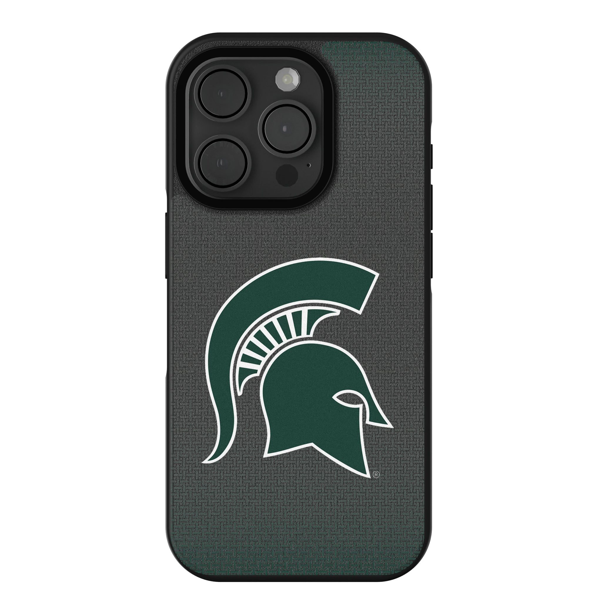 Michigan State University Spartans Linen Bump Phone Case - Sports Gifts, Sports Memorabilia, Sports Collectibles, Fan Shop
