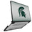 Michigan State University Spartans Linen Laptop Case for Apple MacBook