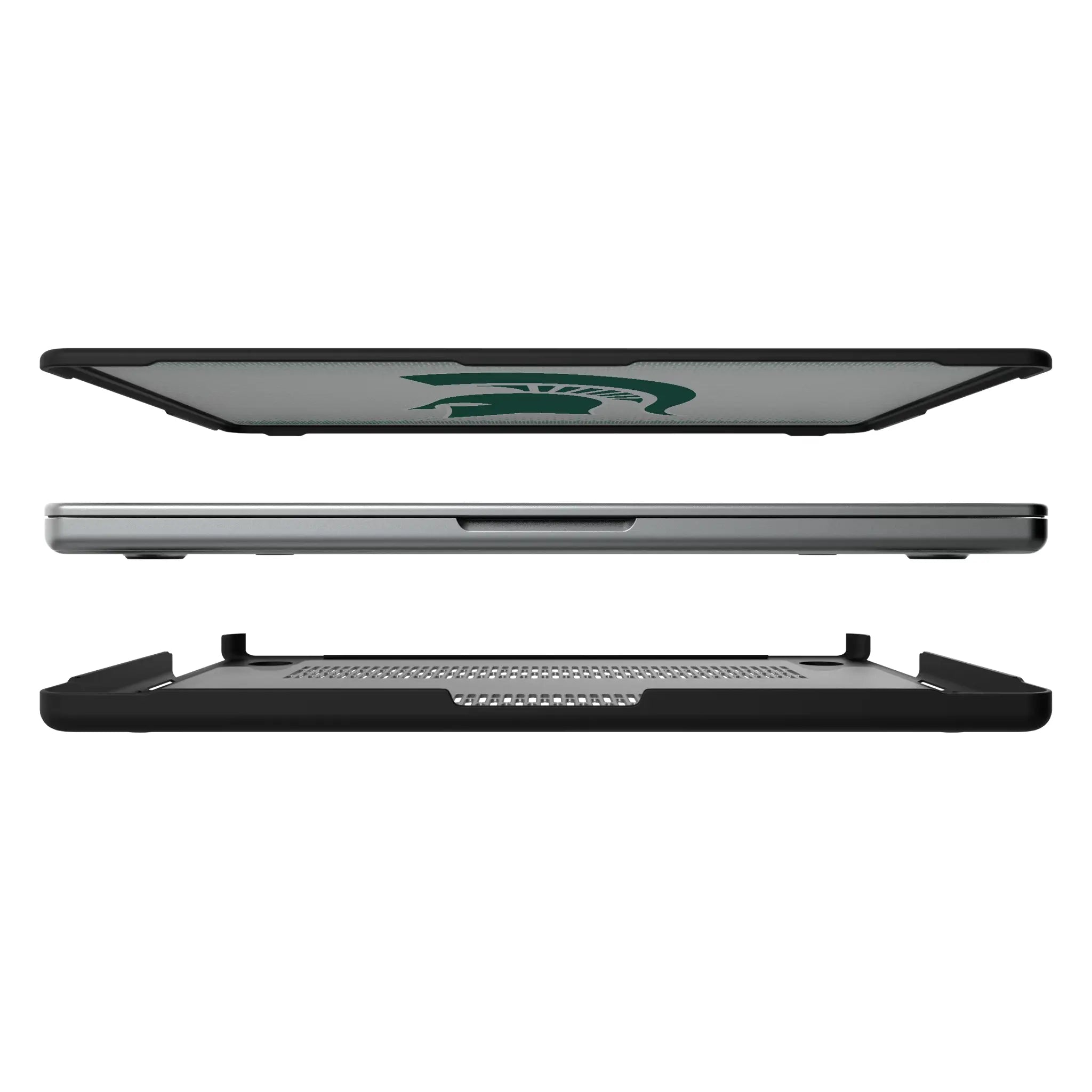 Michigan State University Spartans Linen Laptop Case for Apple MacBook