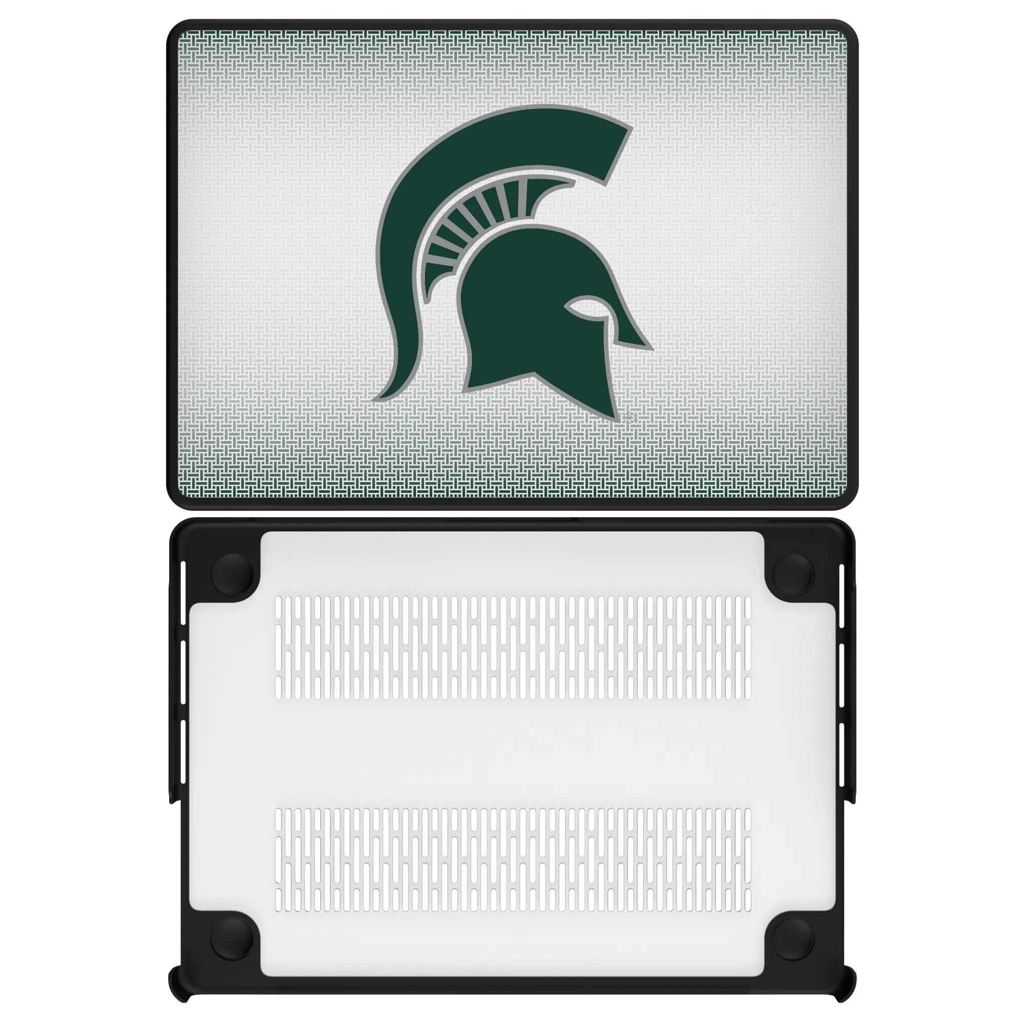 Michigan State University Spartans Linen Laptop Case for Apple MacBook