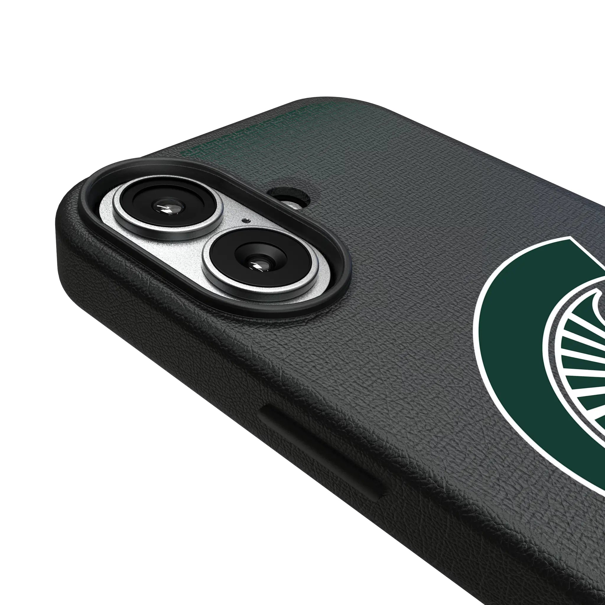 Michigan State University Spartans Linen MagSafe Compatible Phone Case for Apple iPhone