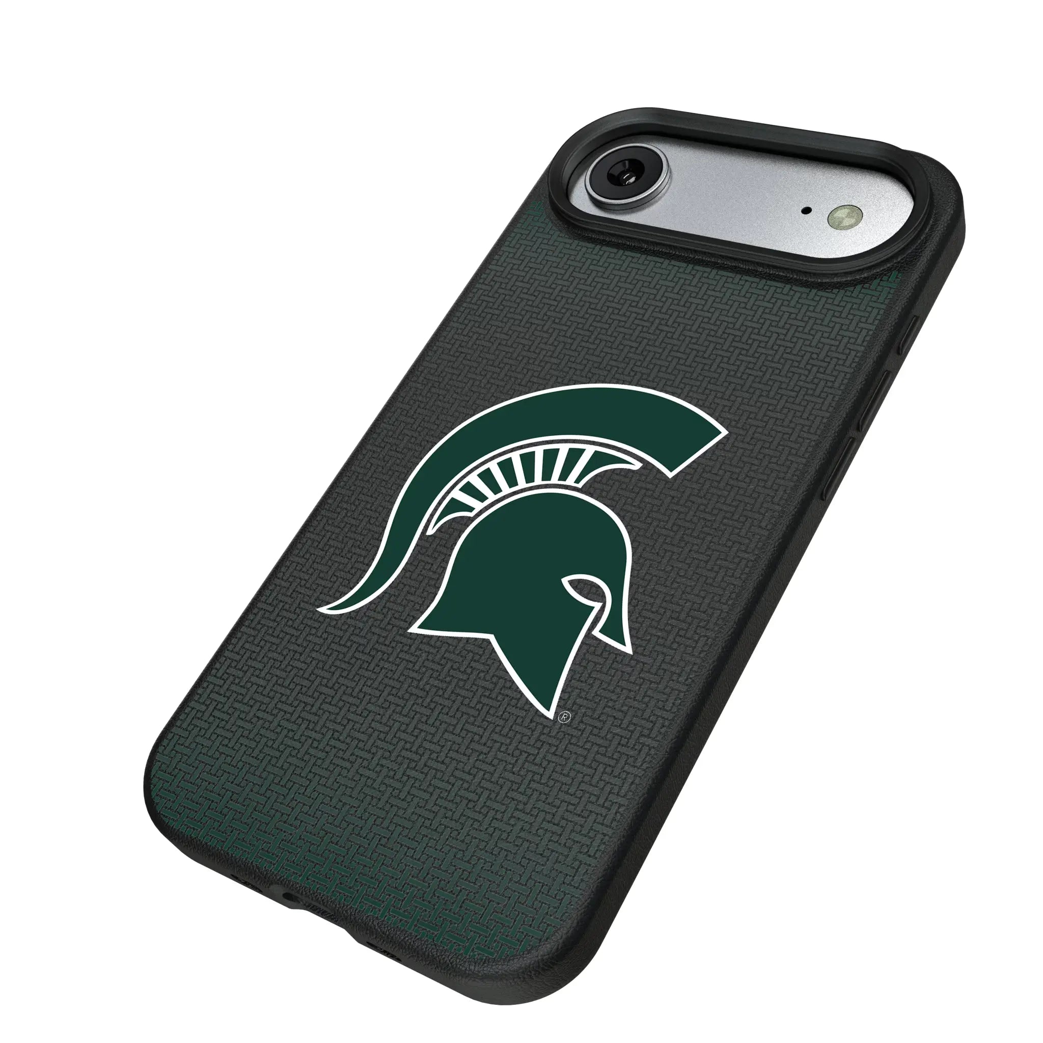 Michigan State University Spartans Linen MagSafe Compatible Phone Case for Apple iPhone