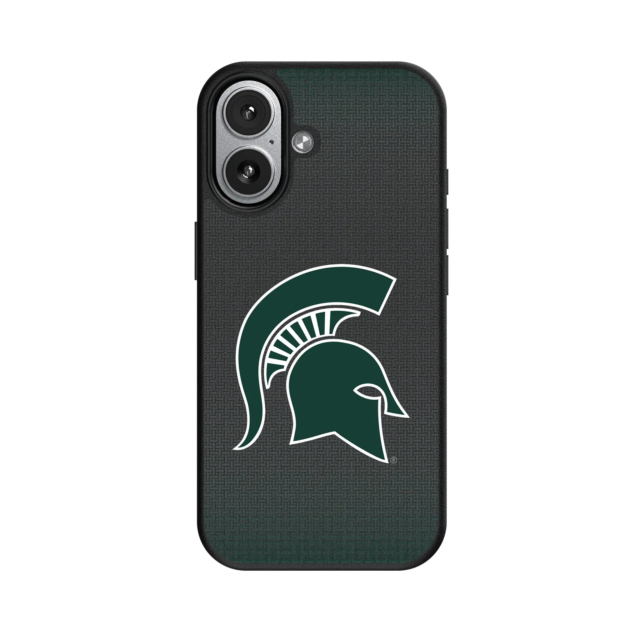 Michigan State University Spartans Linen MagSafe Compatible Phone Case for Apple iPhone