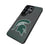 Michigan State University Spartans Linen MagSafe Compatible Phone Case for Samsung Galaxy