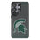 Michigan State University Spartans Linen MagSafe Compatible Phone Case for Samsung Galaxy