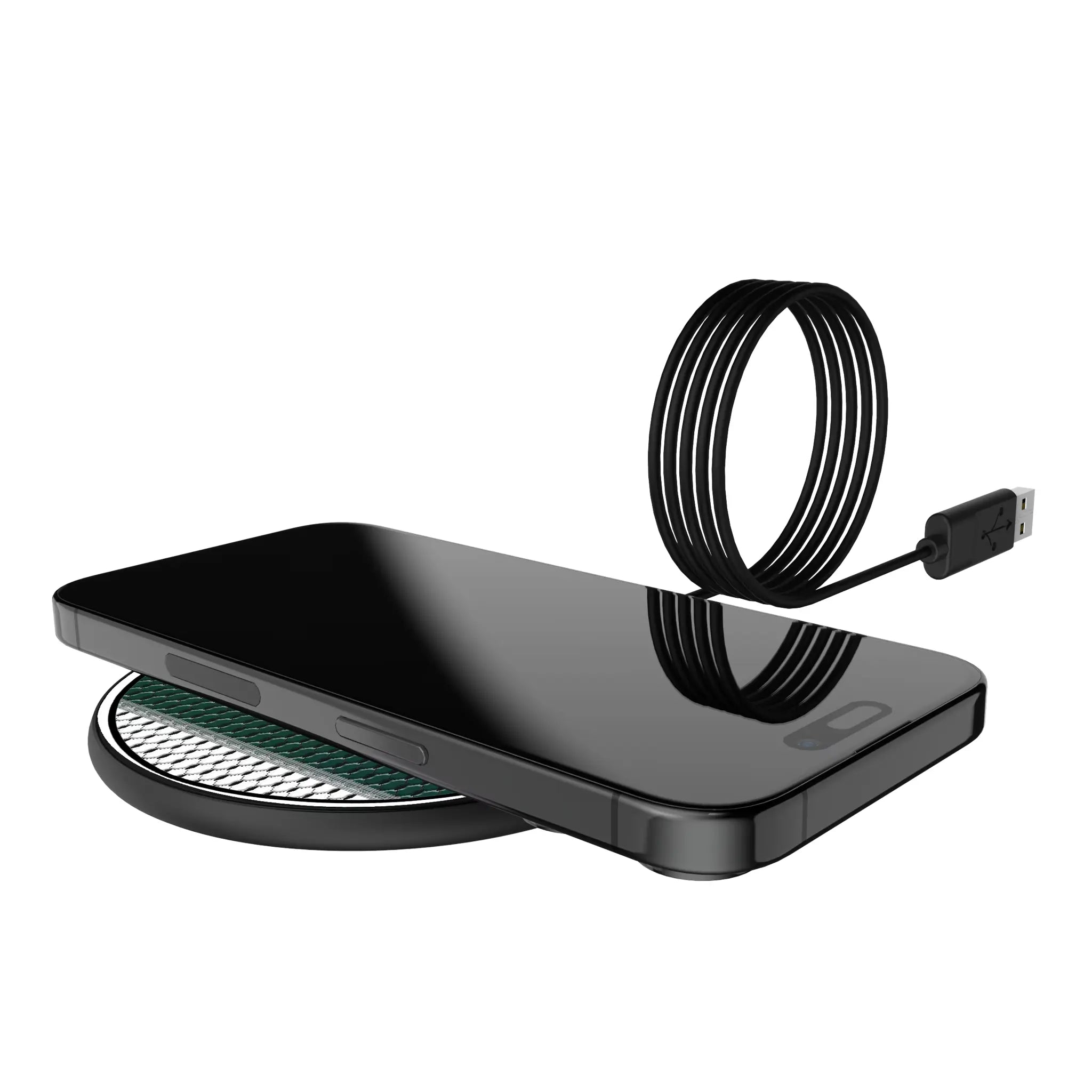 Michigan State University Spartans Mesh 15-Watt Wireless Charger