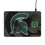 Michigan State University Spartans Monocolor Tilt 15-Watt Wireless Charger and Mouse Pad
