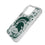 Michigan State University Spartans Paisley Clear Phone Case for Apple iPhone