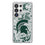 Michigan State University Spartans Paisley Clear Phone Case for Samsung Galaxy