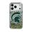 Michigan State University Spartans Paisley Glitter Phone Case