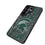 Michigan State University Spartans Paisley MagSafe Compatible Phone Case for Samsung Galaxy