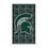 Michigan State University Spartans Plaid 5000mAh Flat Powerbank