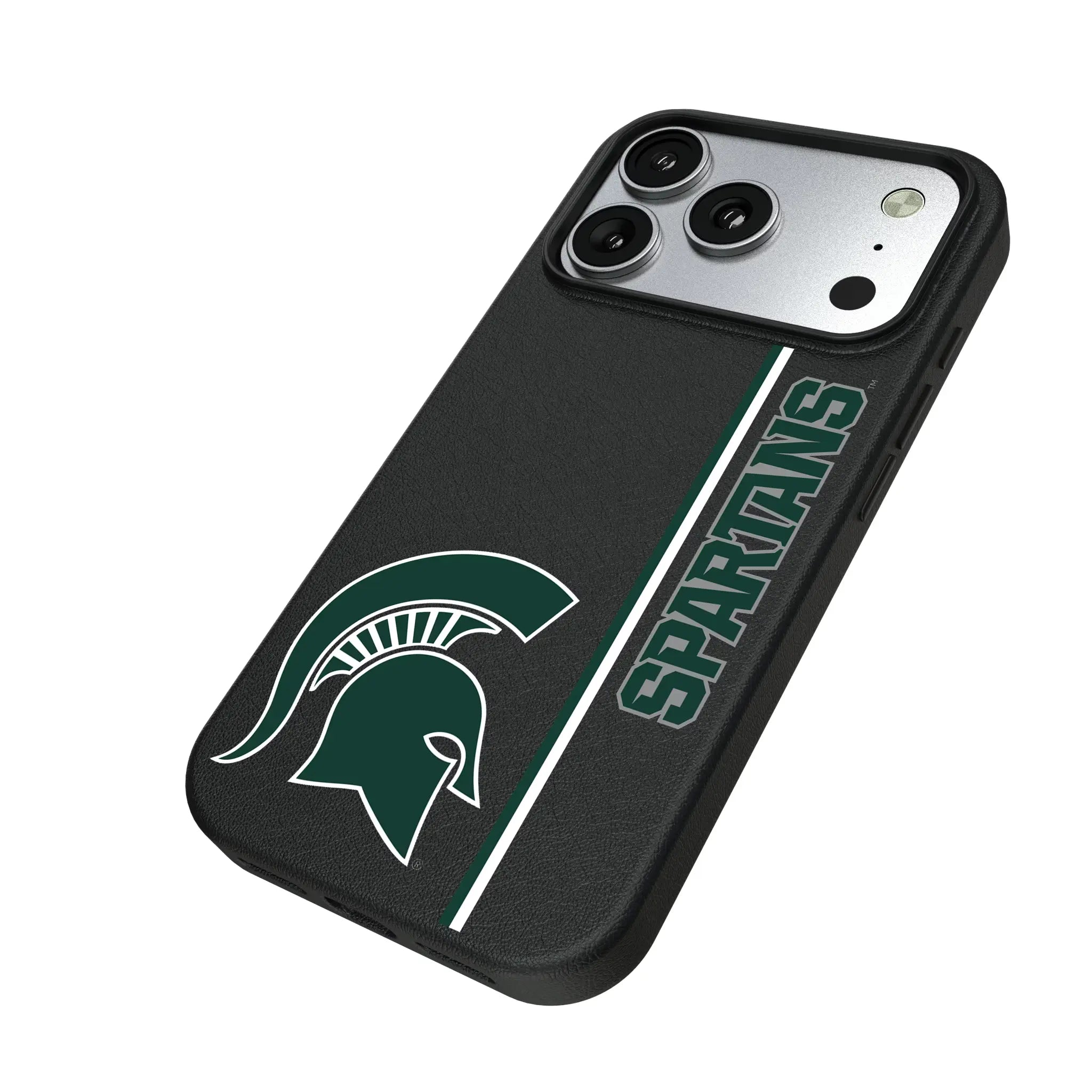 Michigan State University Spartans Sidebar MagSafe Compatible Phone Case for Apple iPhone