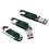 Michigan State University Spartans Solid USB 32GB Clip Style Flash Drive