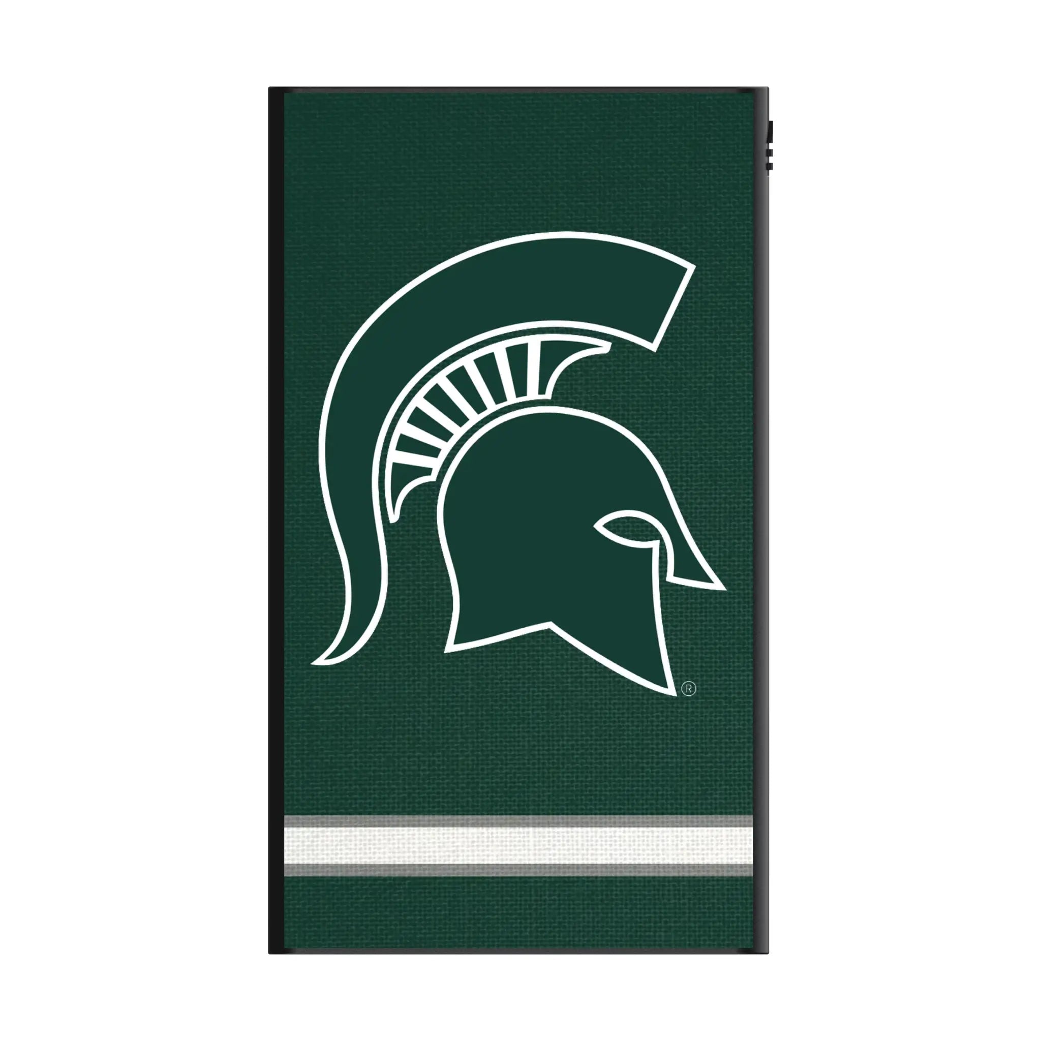 Michigan State University Spartans Stripe 5000mAh Flat Powerbank