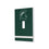 Michigan State University Spartans Stripe Hidden-Screw Light Switch Plate